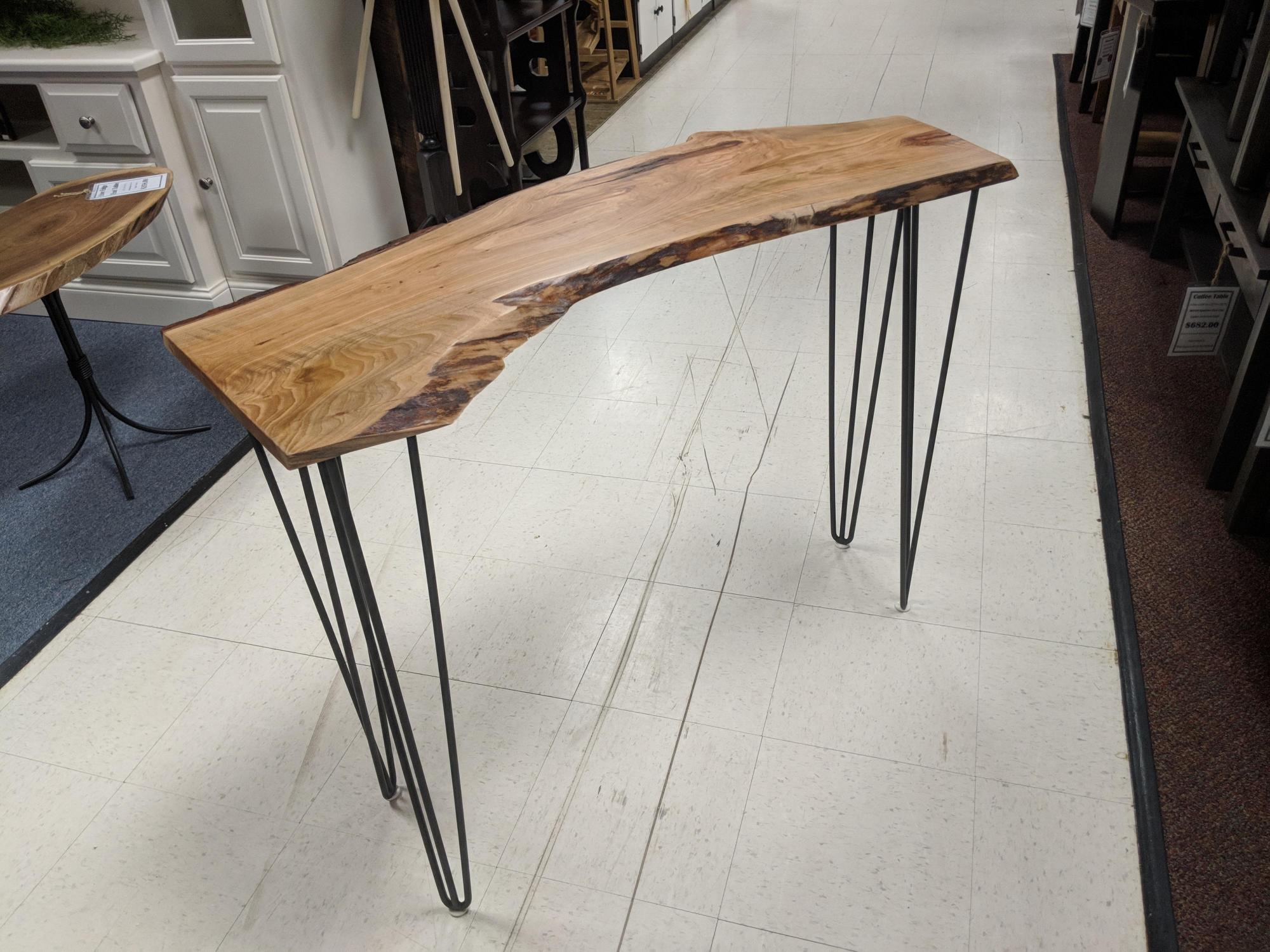 Live Edge High Occasional Table